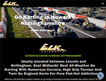 Tablet Screenshot of elkmotorsport.co.uk